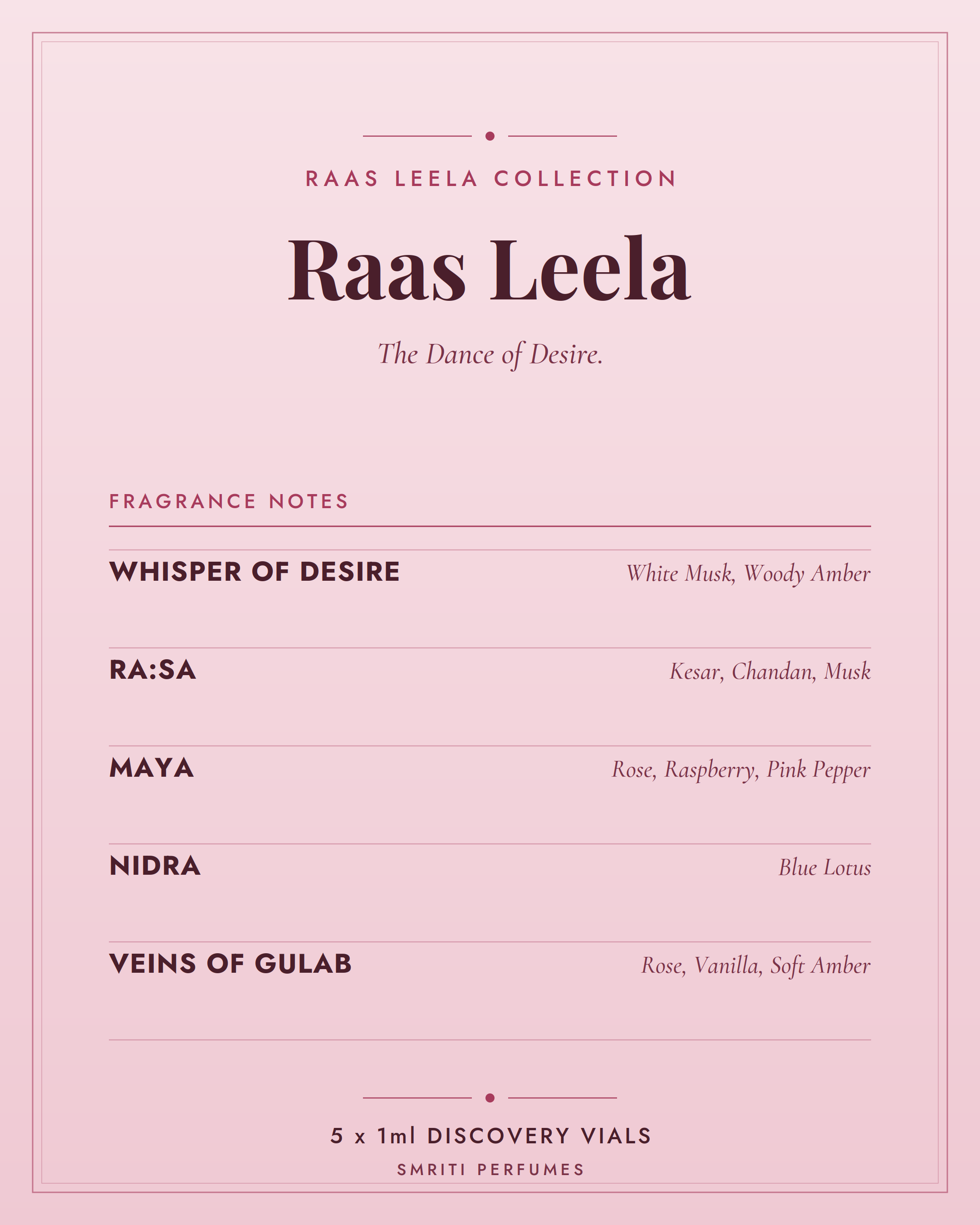 Raas leela Set | 1ml